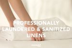 All linens professional laundered